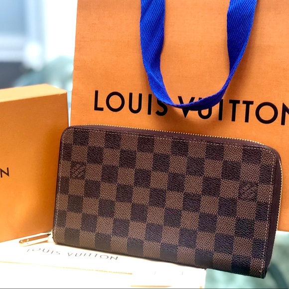 Louis Vuitton Handbags - Louis Vuitton Zippy Organizer Wallet Damier Ebene